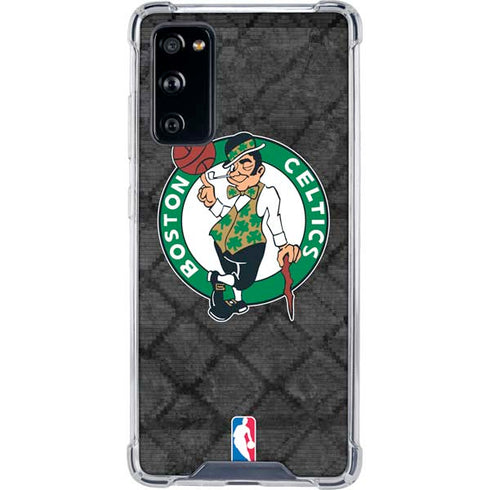 NBA Boston Celtics Dark Rust Galaxy S20 FE Clear Case